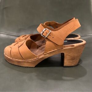 Lotta’s from Stockholm Peep Toe Clogs